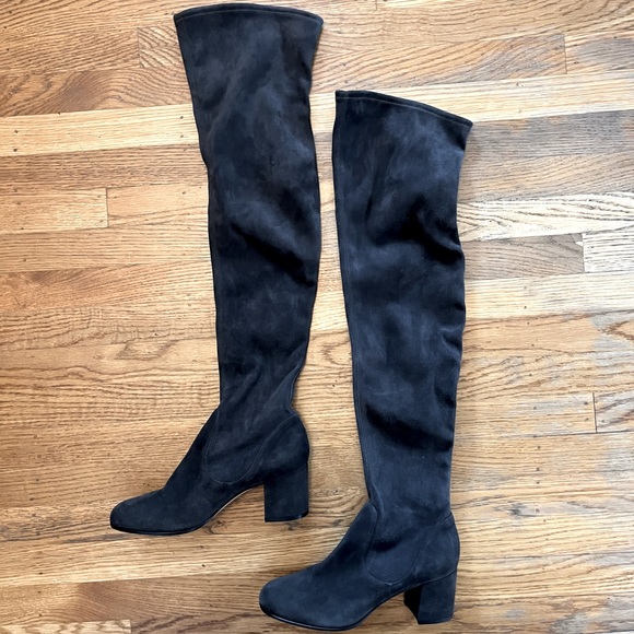 Gianvito Rossi suede over the knee boots size 38 - Picture 8 of 11